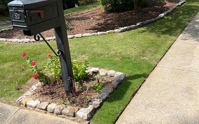 Photo of Cathy B.'s yard after getting lawn care in Hoover, AL