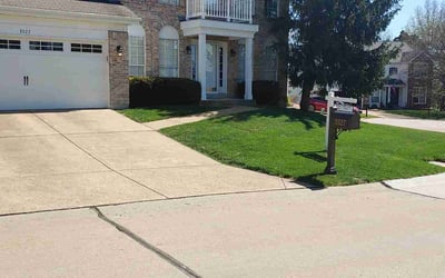 Photo of Cynthia W.'s yard after getting lawn care in Columbia, IL