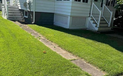 Photo of Portia F.'s yard after getting lawn care in Medford, MA