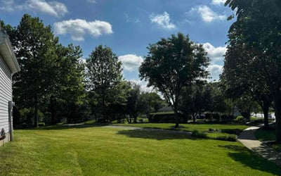 Photo of Ethan Q.'s yard after getting lawn care in Elizabethtown, PA