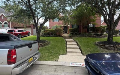 Photo of Jessica C.'s yard after getting lawn care in Olathe, KS