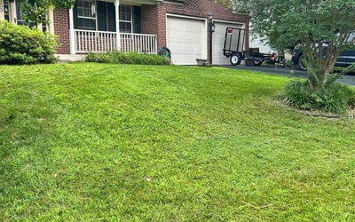 Photo of Billy B.'s yard after getting lawn care in Hudson, WI