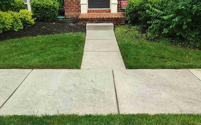 Photo of Jonathan H.'s yard after getting lawn care in Montgomery Village, MD