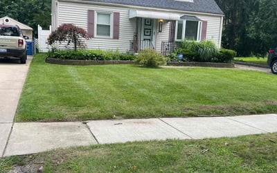Photo of Todd J.'s yard after getting lawn care in Saint Clair, MI