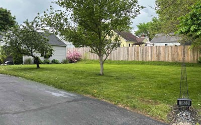 Photo of Kathy D.'s yard after getting lawn care in Springfield, OH