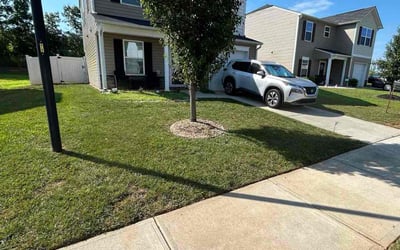 Photo of John M.'s yard after getting lawn care in Fort Mill, SC