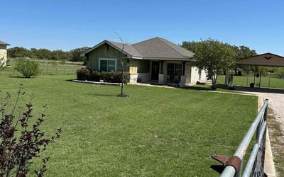 Photo of Revathy P.'s yard after getting lawn care in Spicewood, TX