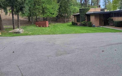 Photo of Christopher B.'s yard after getting lawn care in Spokane, WA