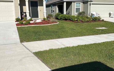 Photo of Rafael S.'s yard after getting lawn care in Green Cove Springs, FL