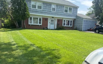 Photo of Denesha G.'s yard after getting lawn care in La Plata, MD