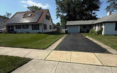 Photo of Kyle P.'s yard after getting lawn care in Virginia Beach, VA