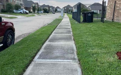Photo of Kiersten L.'s yard after getting lawn care in Madison, NJ