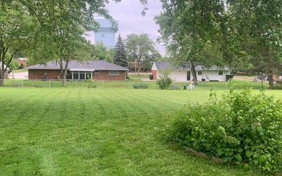 Photo of Josh M.'s yard after getting lawn care in Minnetonka, MN