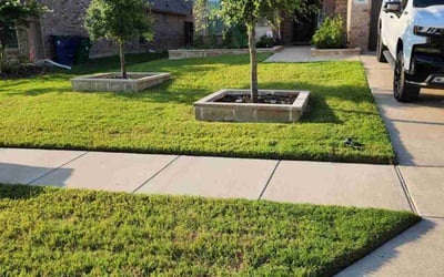 Photo of Shirey G.'s yard after getting lawn care in Waxahachie, TX