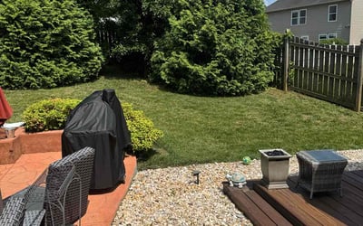 Photo of Kayda H.'s yard after getting lawn care in Lakeville, MN