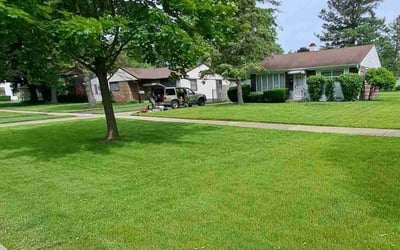 Photo of Kim W.'s yard after getting lawn care in Rolling Meadows, IL