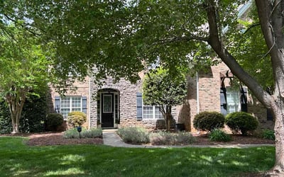 Photo of Lambros I.'s yard after getting lawn care in Charlotte, NC