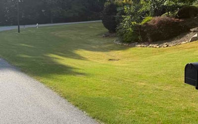 Photo of Anand B.'s yard after getting lawn care in West Warwick, RI