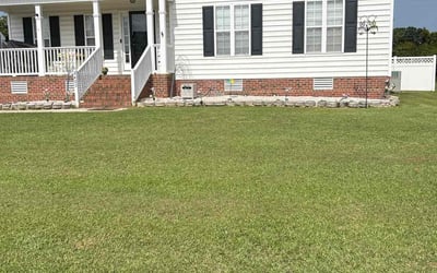 Photo of Richard H.'s yard after getting lawn care in Greenville, NC
