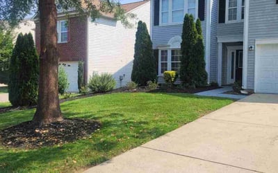 Photo of Nathaniel A.'s yard after getting lawn care in Concord, MA