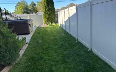 Photo of Lee B.'s yard after getting lawn care in South Jordan, UT