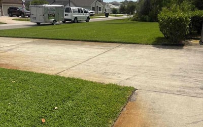 Photo of T P.'s yard after getting lawn care in Palm Coast, FL
