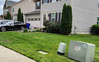 Photo of Melissa D.'s yard after getting lawn care in Cleveland, OH