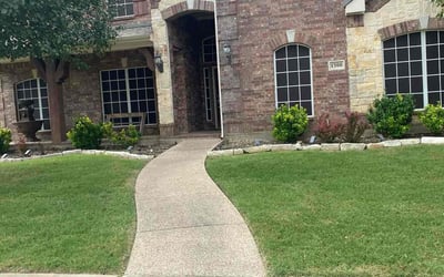 Photo of Clint R.'s yard after getting lawn care in Aubrey, TX