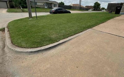 Photo of Patricia P.'s yard after getting lawn care in White Bluff, TN