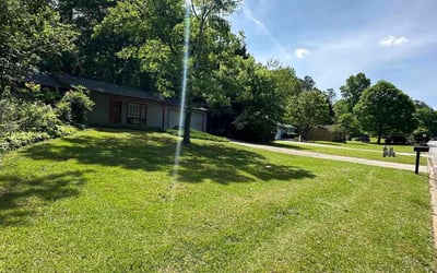 Photo of Allan R.'s yard after getting lawn care in Bowling Green, KY