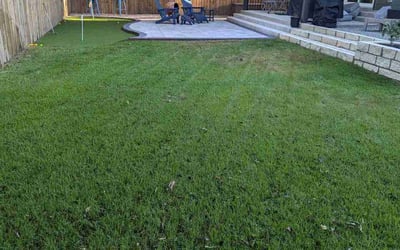 Photo of Cora S.'s yard after getting lawn care in Spicewood, TX
