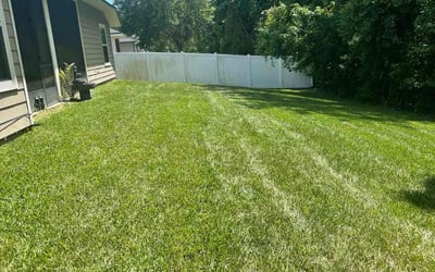 Photo of Tanya N.'s yard after getting lawn care in Yulee, FL