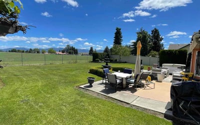Photo of Karen J.'s yard after getting lawn care in Colville, WA
