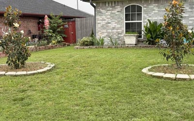 Photo of Cynthia P.'s yard after getting lawn care in Gardendale, AL