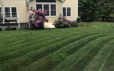 Photo of Surujwatie R.'s yard after getting lawn care in Acton, MA