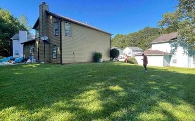 Photo of Christian B.'s yard after getting lawn care in Portage, MI
