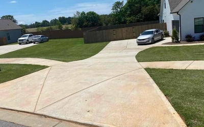 Photo of Esmie B.'s yard after getting lawn care in Senoia, GA