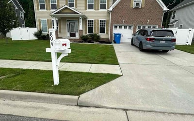 Photo of Muneeb B.'s yard after getting lawn care in Sugar Land, TX