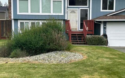 Photo of Terrance E.'s yard after getting lawn care in Poulsbo, WA