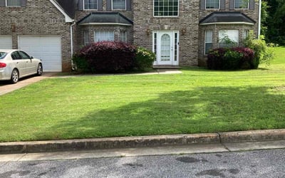Photo of Robbie B.'s yard after getting lawn care in Ooltewah, TN