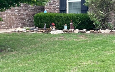 Photo of Alea D.'s yard after getting lawn care in Owasso, OK