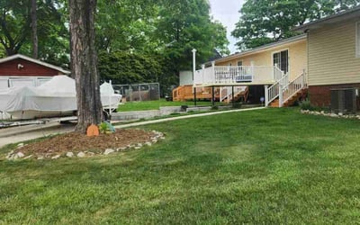Photo of Matt A.'s yard after getting lawn care in Newton, NC