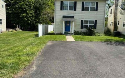 Photo of Bernadette m.'s yard after getting lawn care in Horsham, PA
