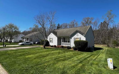 Photo of Vanessa Y.'s yard after getting lawn care in Rock Hill, SC