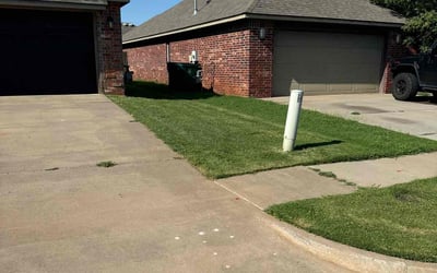 Photo of Addie H.'s yard after getting lawn care in Bethany, OK