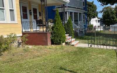 Photo of Milo D.'s yard after getting lawn care in Lawrence, MA
