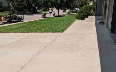 Photo of Patricia M.'s yard after getting lawn care in Castle Pines, CO