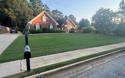 Photo of Samuel O.'s yard after getting lawn care in Garner, NC