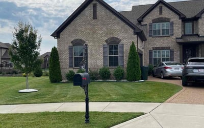 Photo of Brandon L.'s yard after getting lawn care in Gallatin, TN