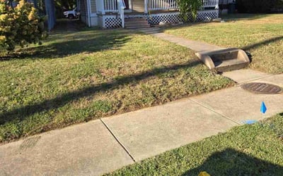 Photo of Marty S.'s yard after getting lawn care in Edwardsville, IL